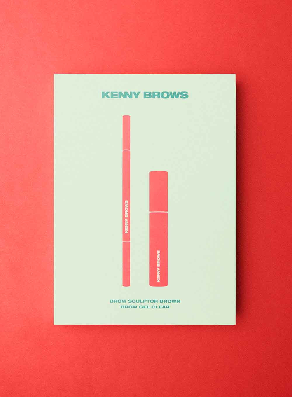 KENNY BROWS Beautiful Brows Kit Brown