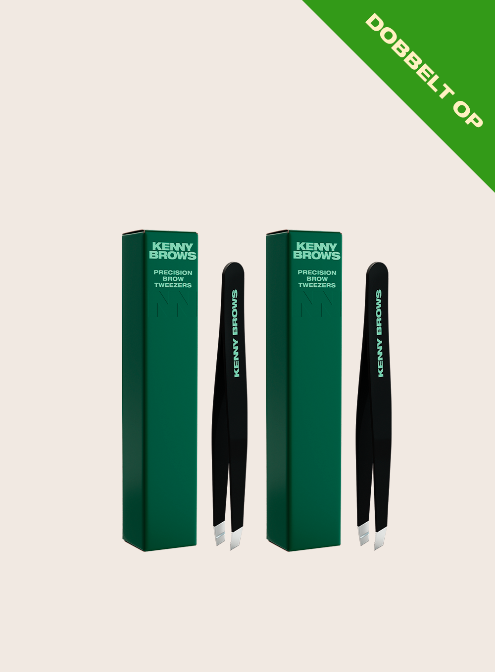 KENNY BROWS Precision Brow Tweezers DUO