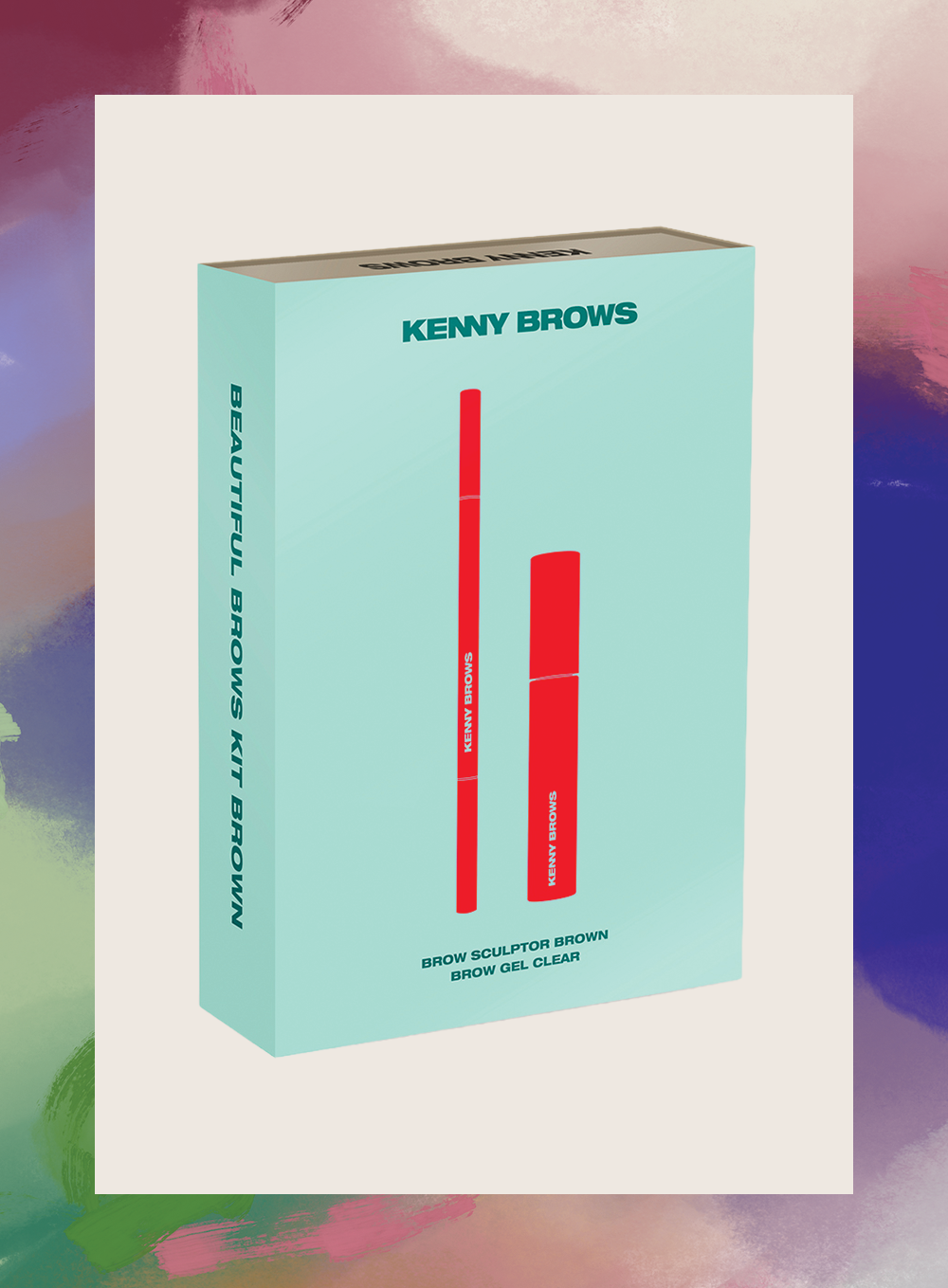 KENNY BROWS Beautiful Brows Kit Brown